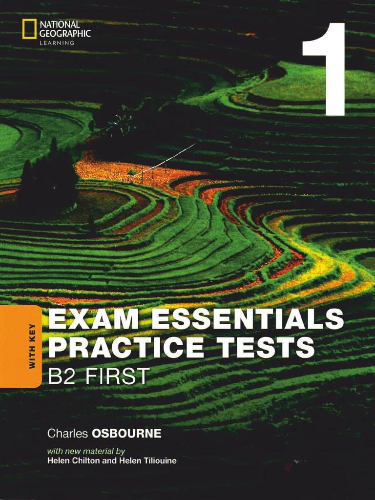 Exam Essentials Practice Tests B2 First - with Key - 9781473776869 ...